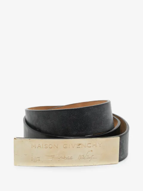 Givenchy Pre-Owned logo-plaque belt