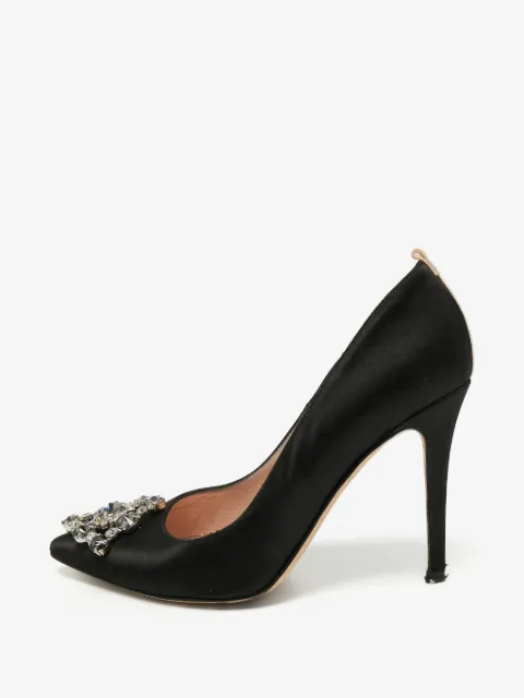 SJP by Sarah Jessica Parker crystal-embellished pointed-toe pumps