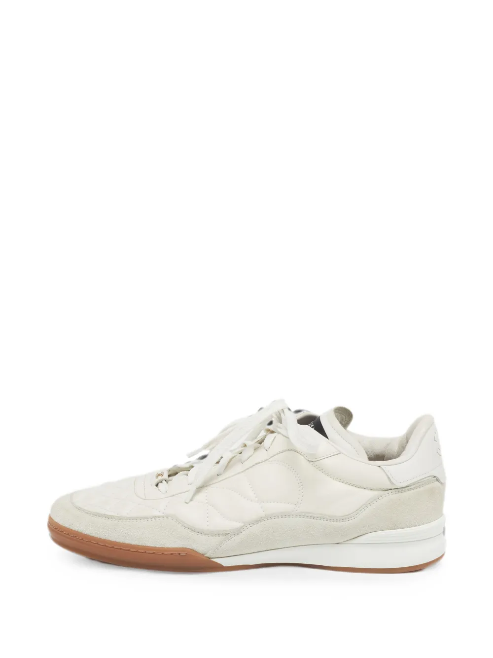 CHANEL Pre-Owned Sneakers mit Steppung - Nude