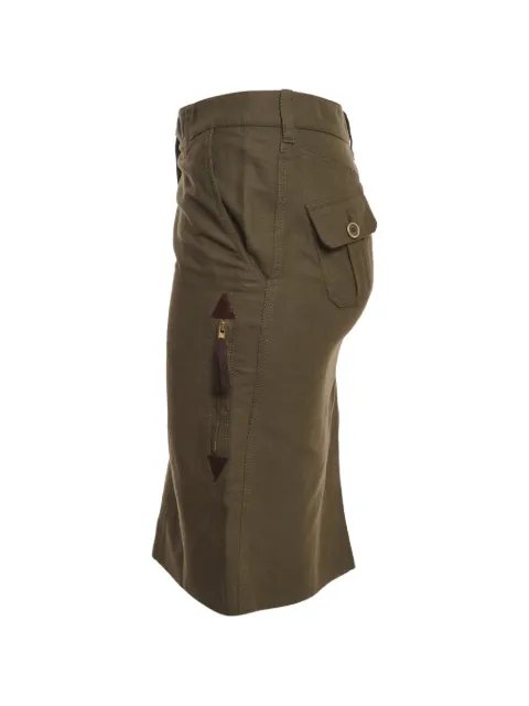 Moschino Pre-Owned button-closure mini skirt