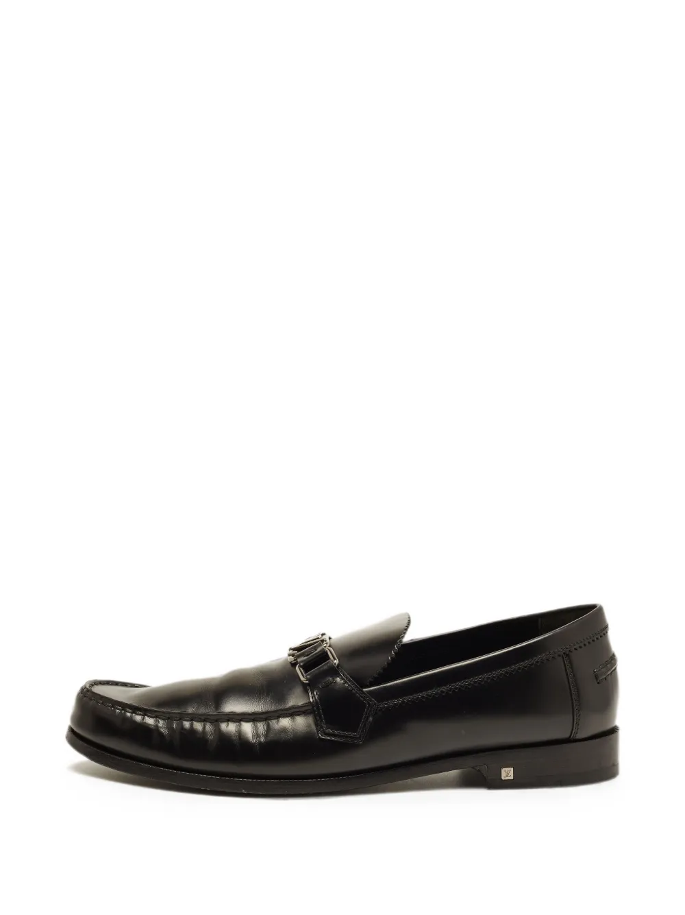 Louis Vuitton Pre-Owned Major Loafer mit Logo - Schwarz