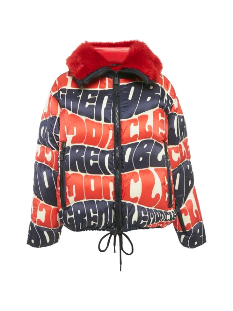 Moncler Vintage logo-print puffer jacket