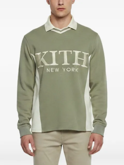 KITH logo-embroidered sweatshirt