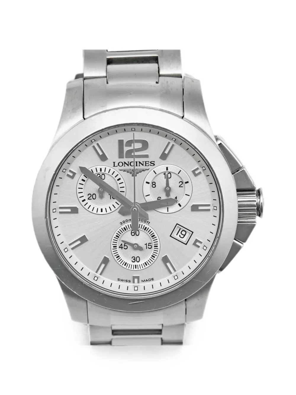 Longines Conquest Armbanduhr 35mm - Silber