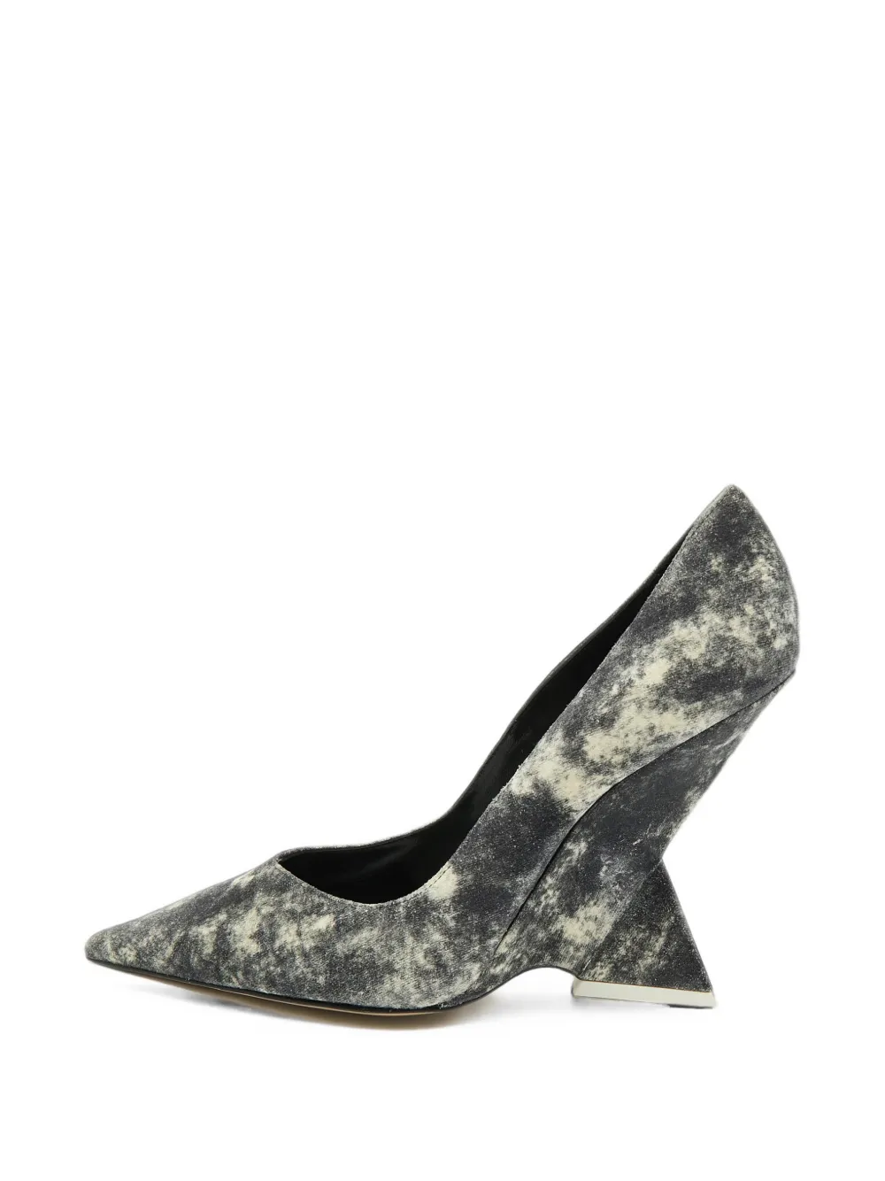 The Attico Cheope pointed-toe pumps - Nero