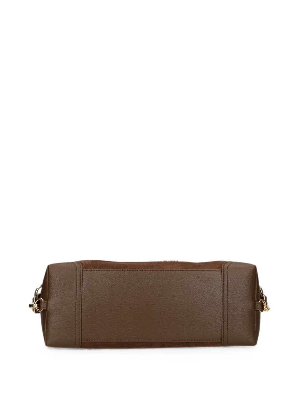 Love Moschino Schoudertas met logoplakkaat Bruin