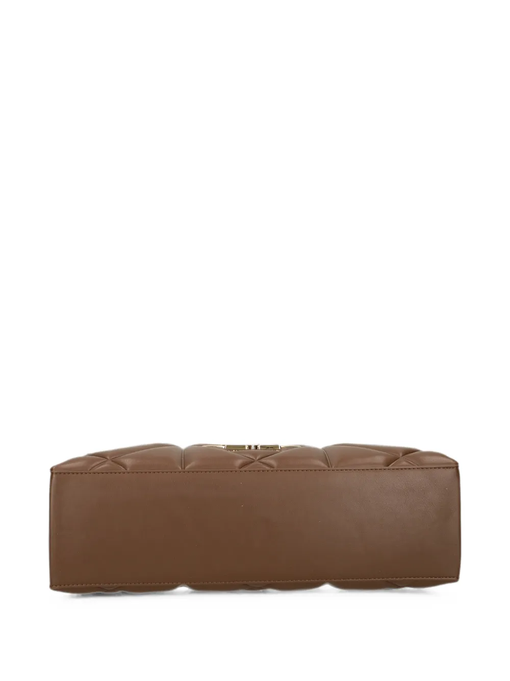 Love Moschino Schoudertas met logoplakkaat Bruin