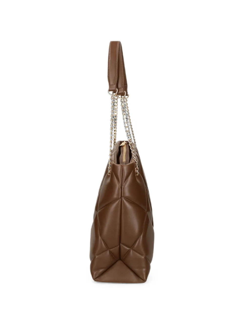 Love Moschino Schoudertas met logoplakkaat Bruin