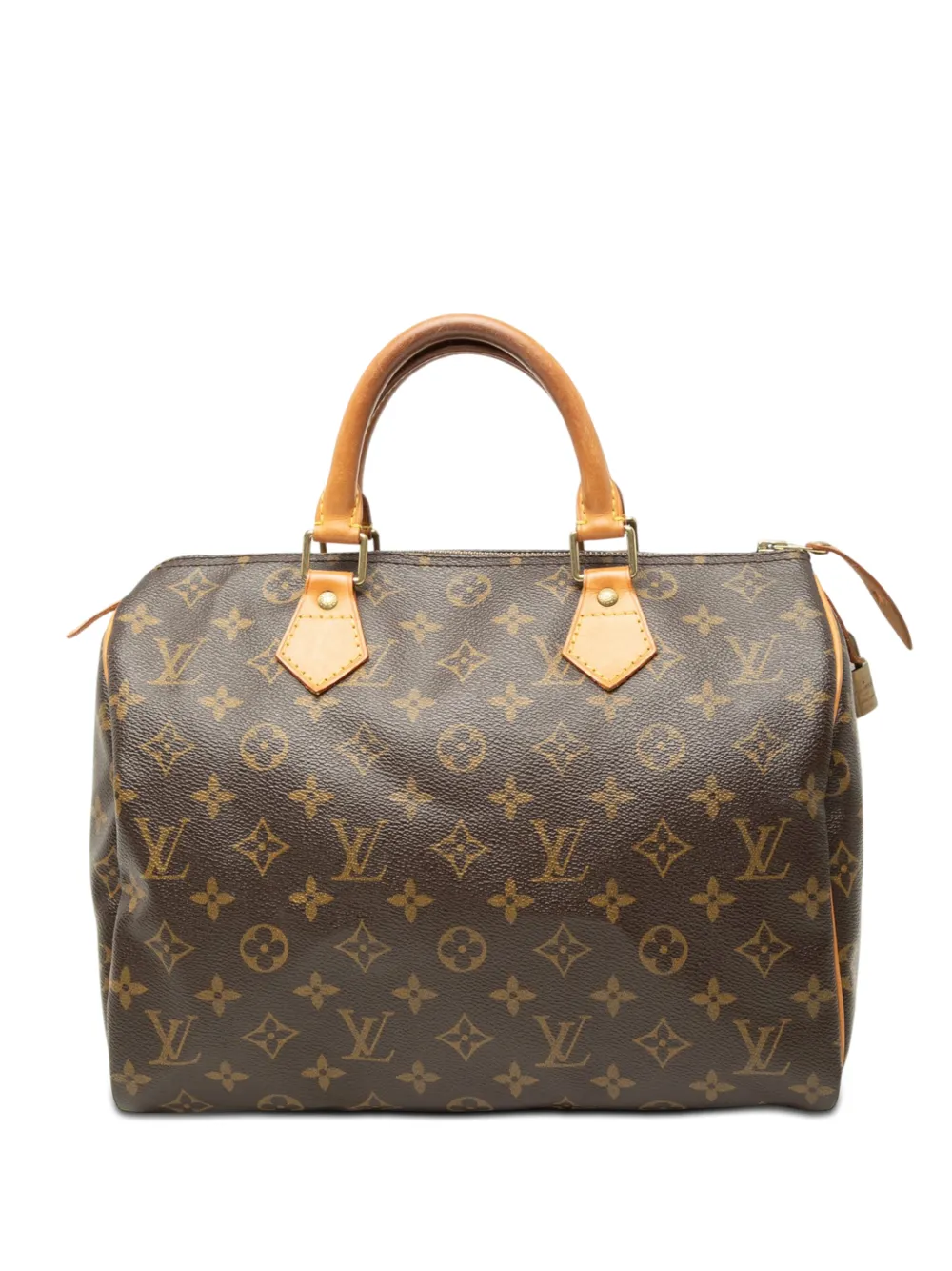 Louis Vuitton Pre-Owned 2002 Monogram Speedy 30 boston bag - Marrone