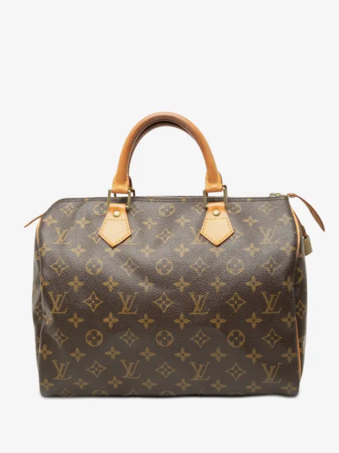 Louis Vuitton Pre-Owned 2002 Monogram Speedy Boston-Tasche 30cm