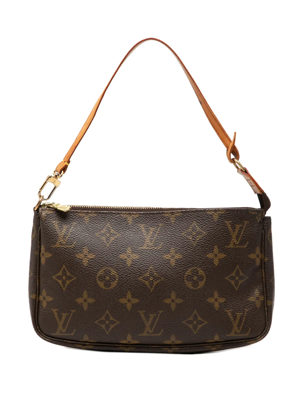 Louis Vuitton Pre-Owned 2001 Monogram Pochette Accessoires shoulder bag - Brown