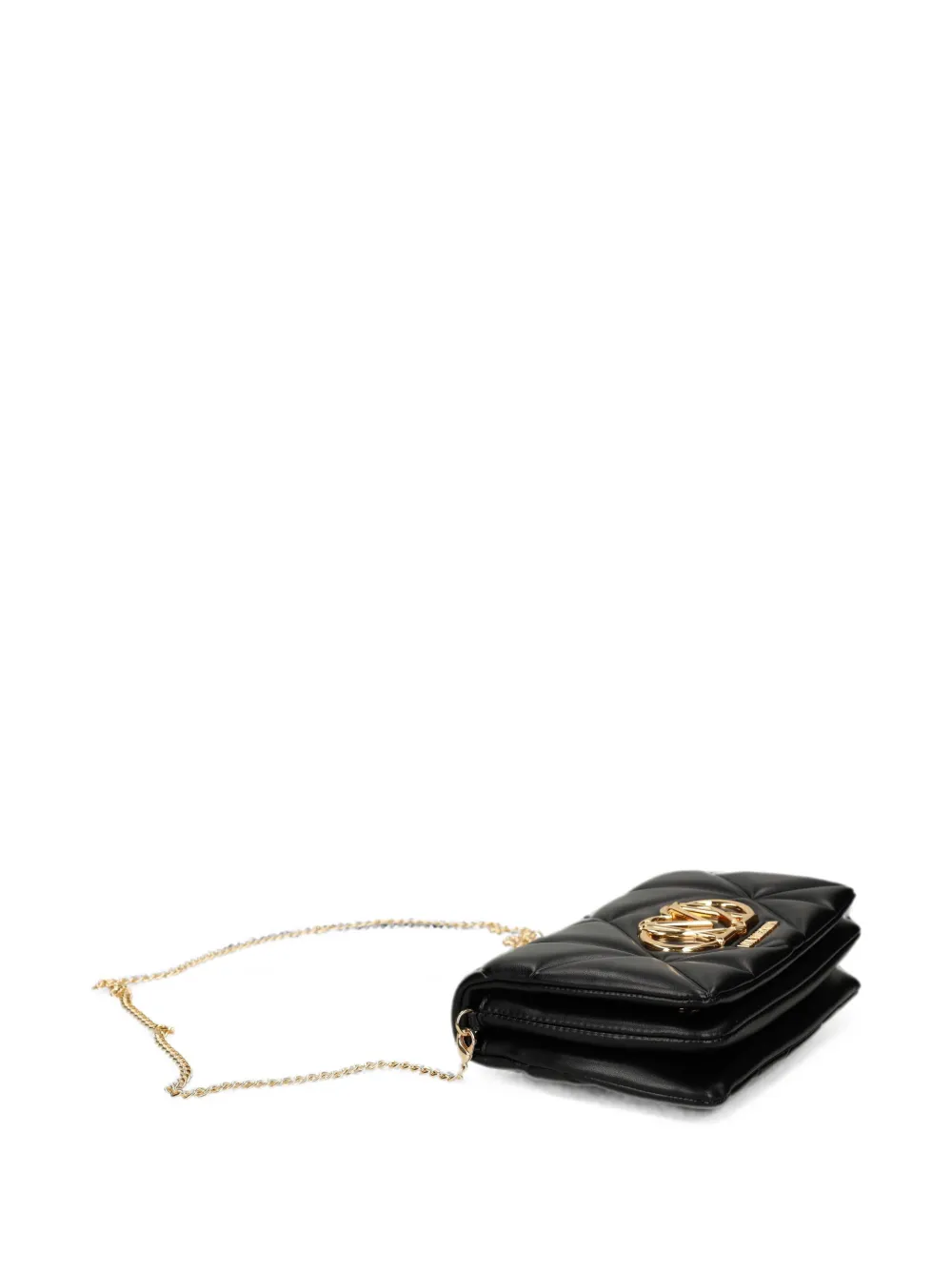 Love Moschino Crossbodytas met logoplakkaat Zwart