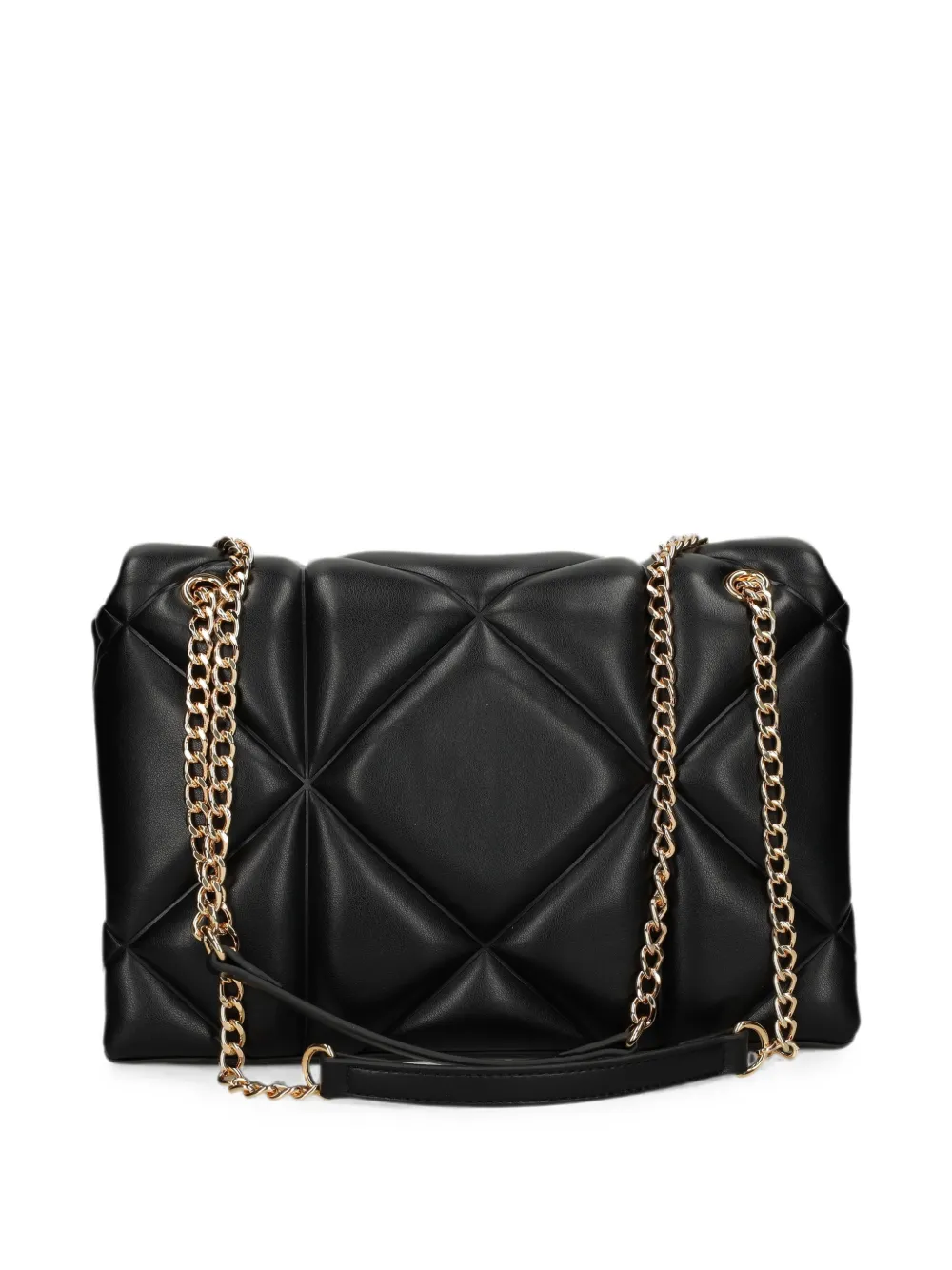 Love Moschino Schoudertas met logo-applicatie Zwart