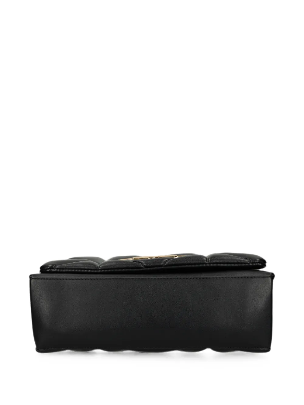 Love Moschino Schoudertas met logo-applicatie Zwart