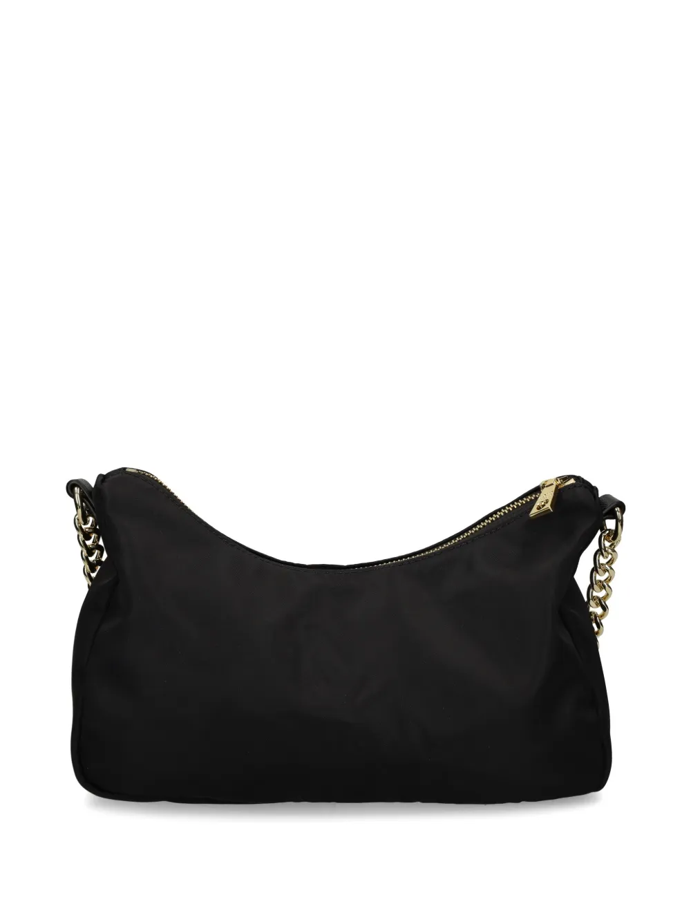 Love Moschino Schoudertas met logopatch Zwart