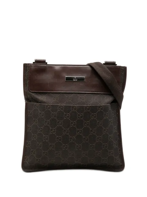 Gucci Pre-Owned 2000-2015 GG Denim crossbody bag