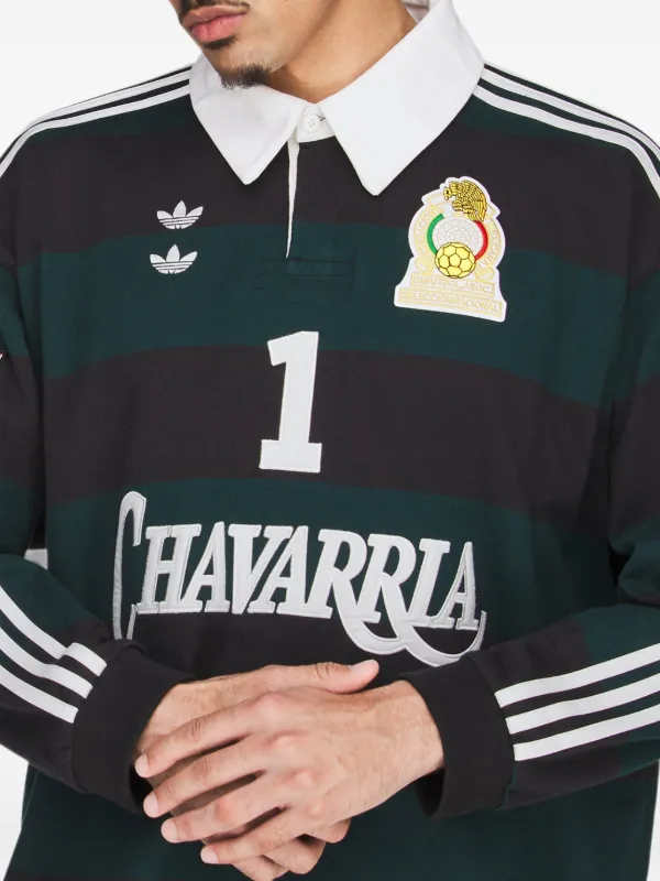 Willy Chavarria long-sleeve Polo Shirt | Black | FARFETCH