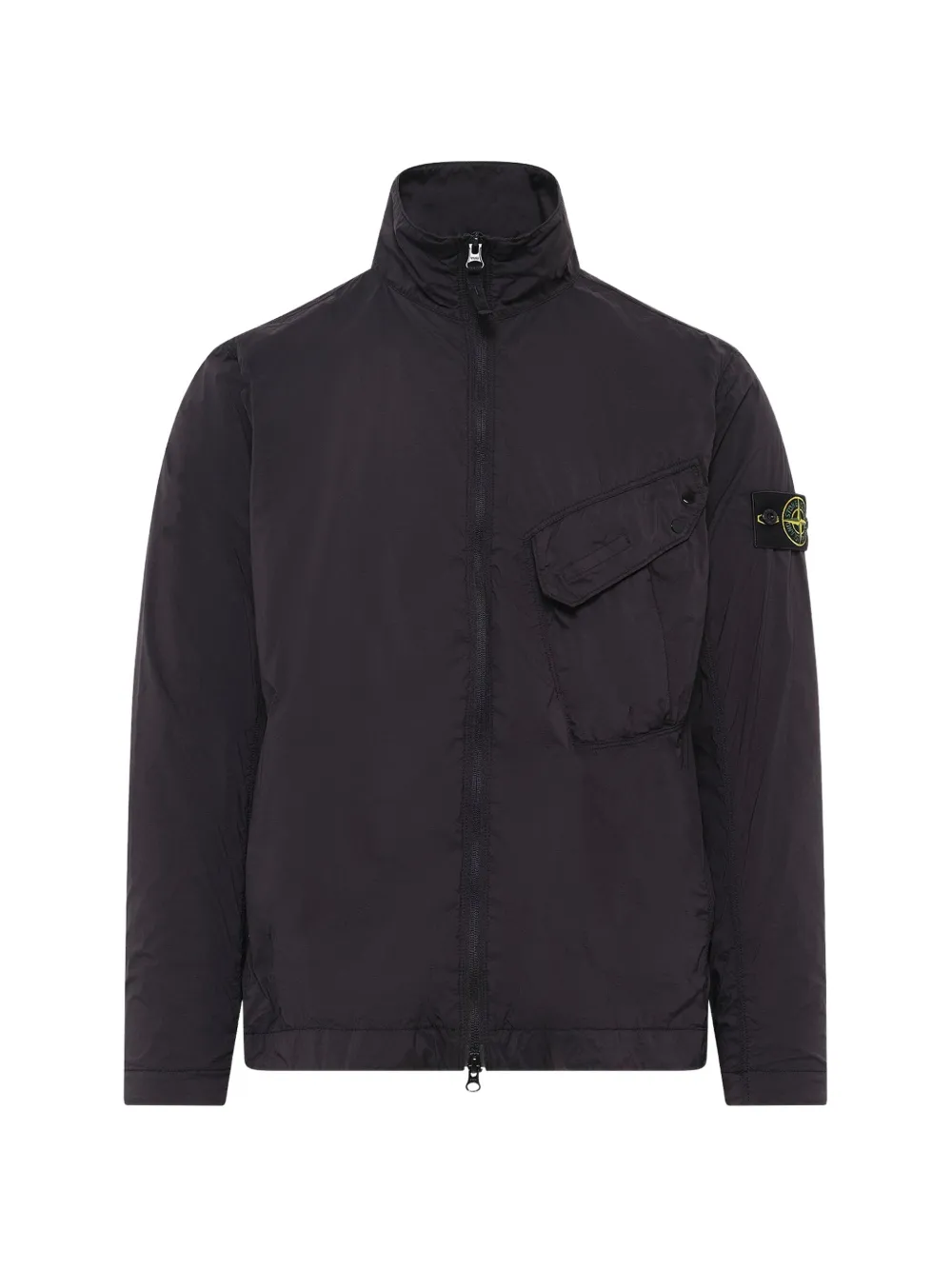 Stone Island Ultralight nylon stretch-TC overshirt - Schwarz