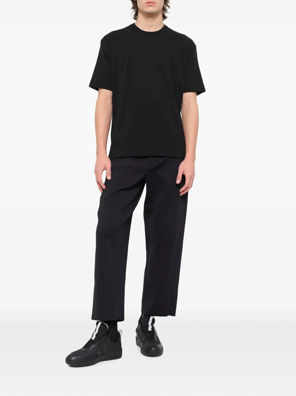 Cfcl Tc Soft Crew-neck T-shirt In Black