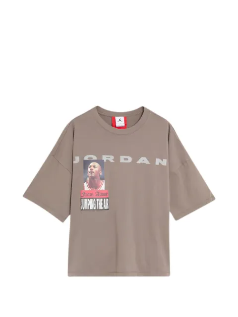 Jordan Above graphic-print oversized T-shirt