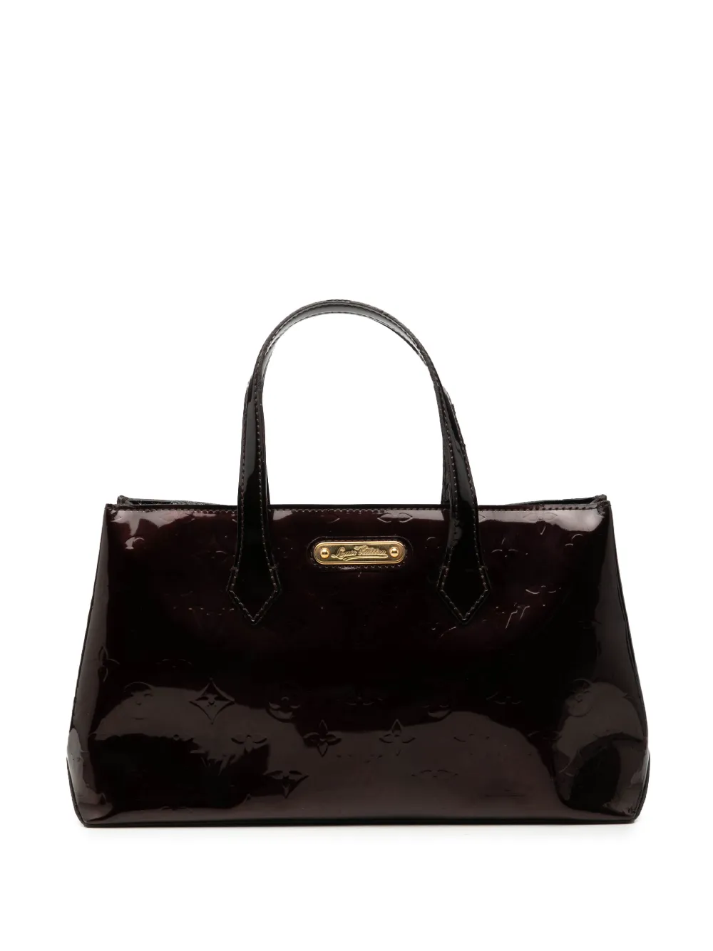 Louis Vuitton Pre-Owned 2008-2015 Monogram Vernis Wilshire PM Handtasche - Violett