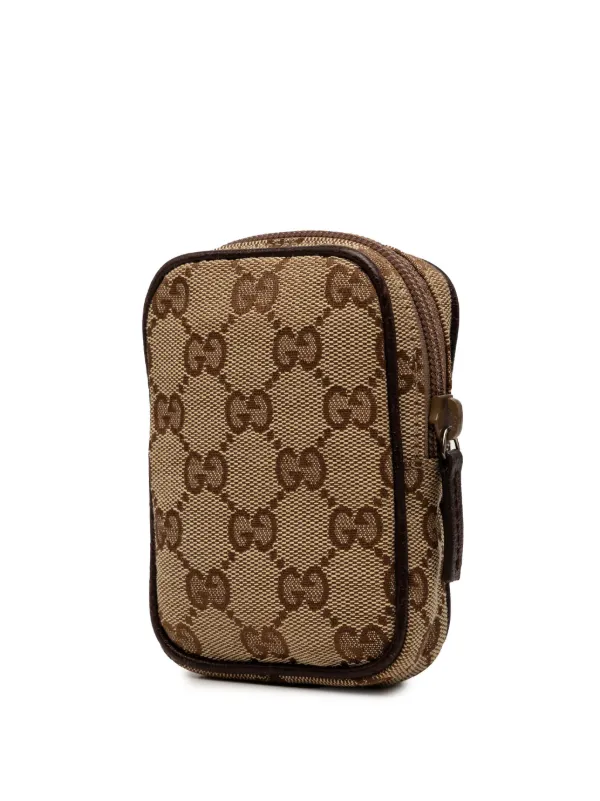 Gucci Pre-Owned 2000-2015 GG Canvas Cigarette Pouch | Neutrals