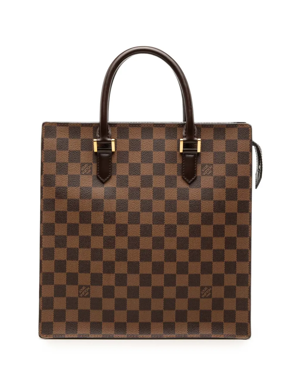 Louis Vuitton Pre-Owned 2003 Damier Ebene Venice Sac Plat Tote Bag - Braun