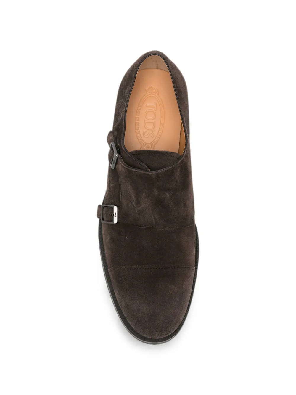 Tod's suede monk shoes Bruin