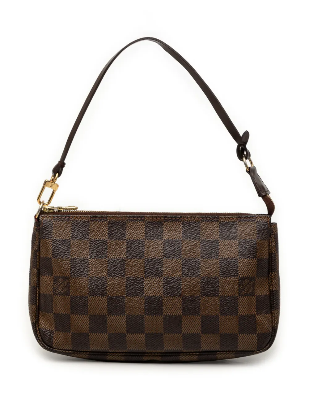 Louis Vuitton Pre-Owned 2007 Damier Ebene Pochette Accessoires shoulder bag - Brown