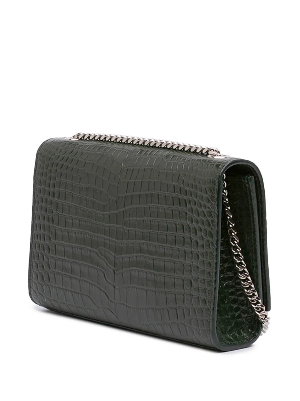 Saint Laurent Pre-Owned 2018 ミディアム クロコエンボスレザー
