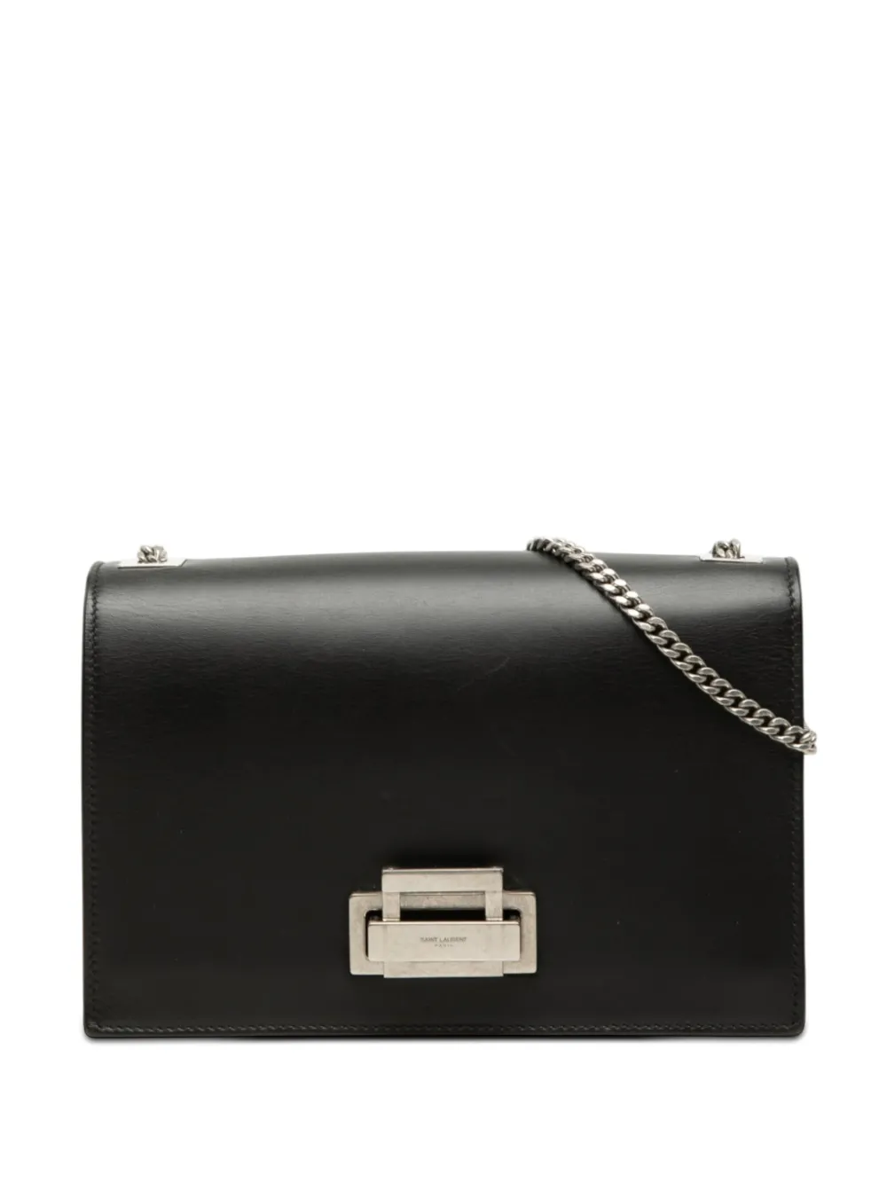 Saint Laurent Pre-Owned 2019 Smooth Calfskin Metropolis Chain crossbody bag - Nero