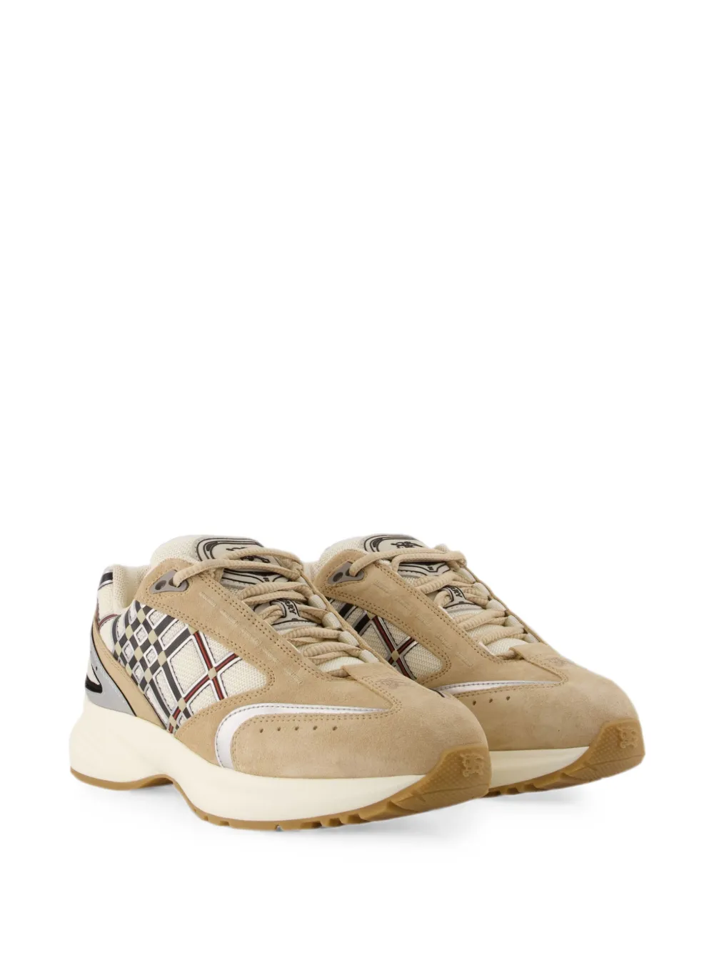 Burberry Eclipse L check sneakers Beige