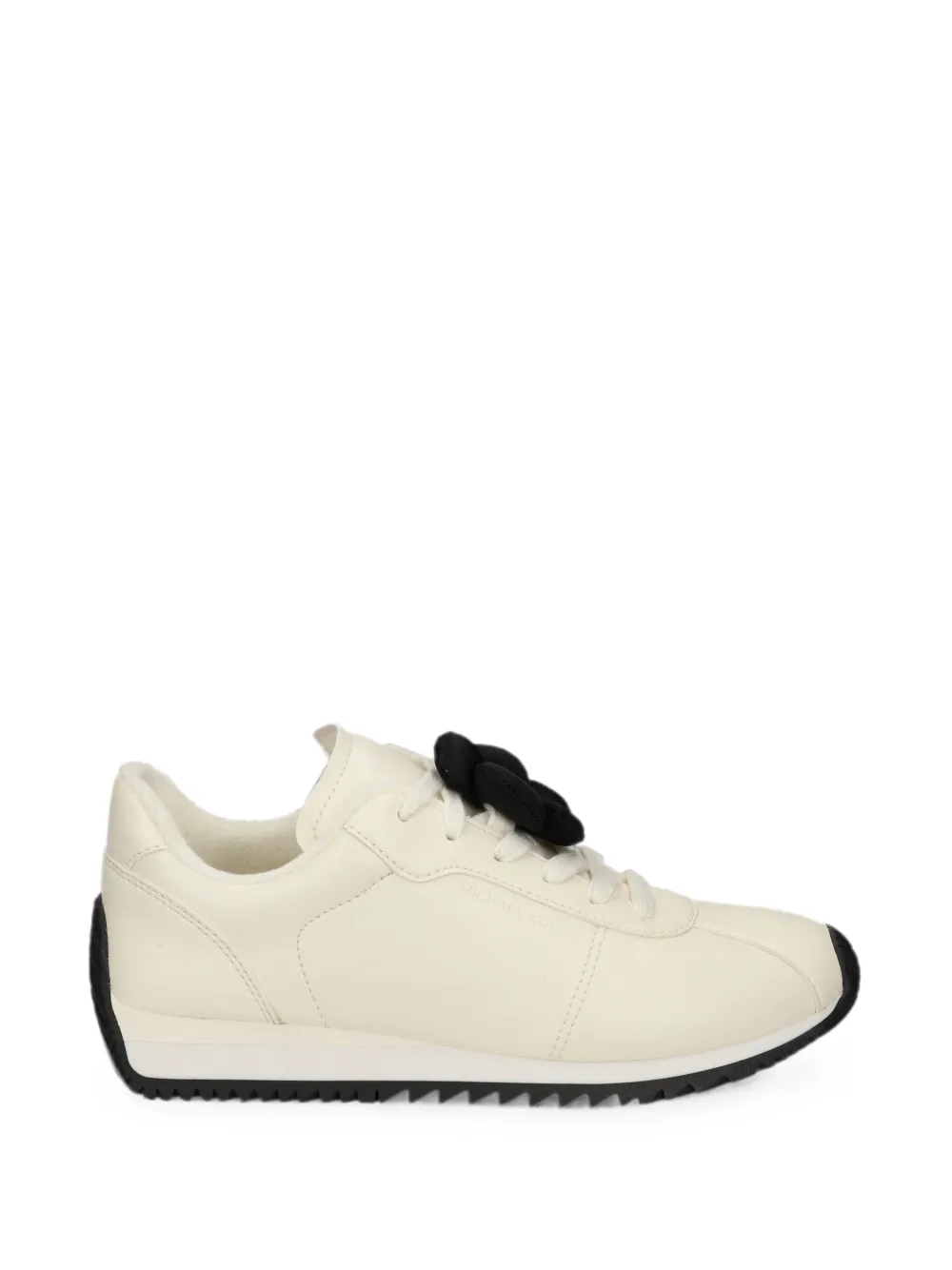 Michael Kors flower-embellishment sneakers Beige