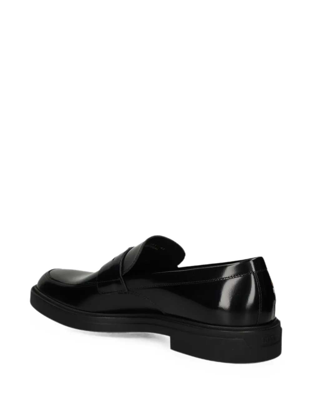 BOSS penny-slot loafers Zwart