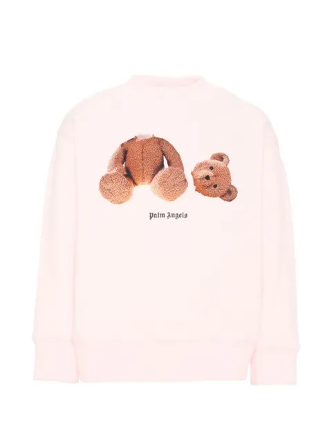 Palm Angels Kids bear-print sweatshirt