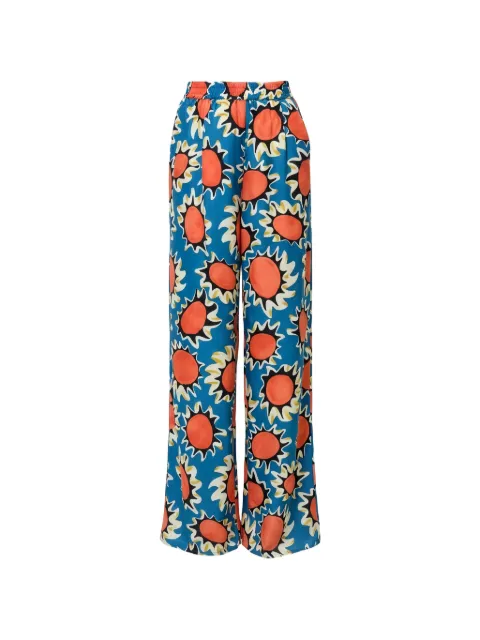Odeeh floral-print palazzo pants