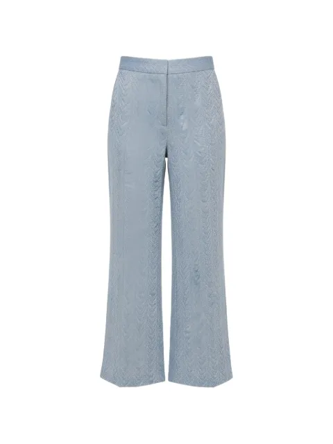 Odeeh herringbone cropped trousers