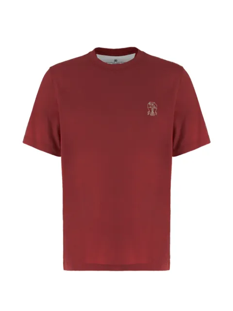 Brunello Cucinelli logo-print T-shirt