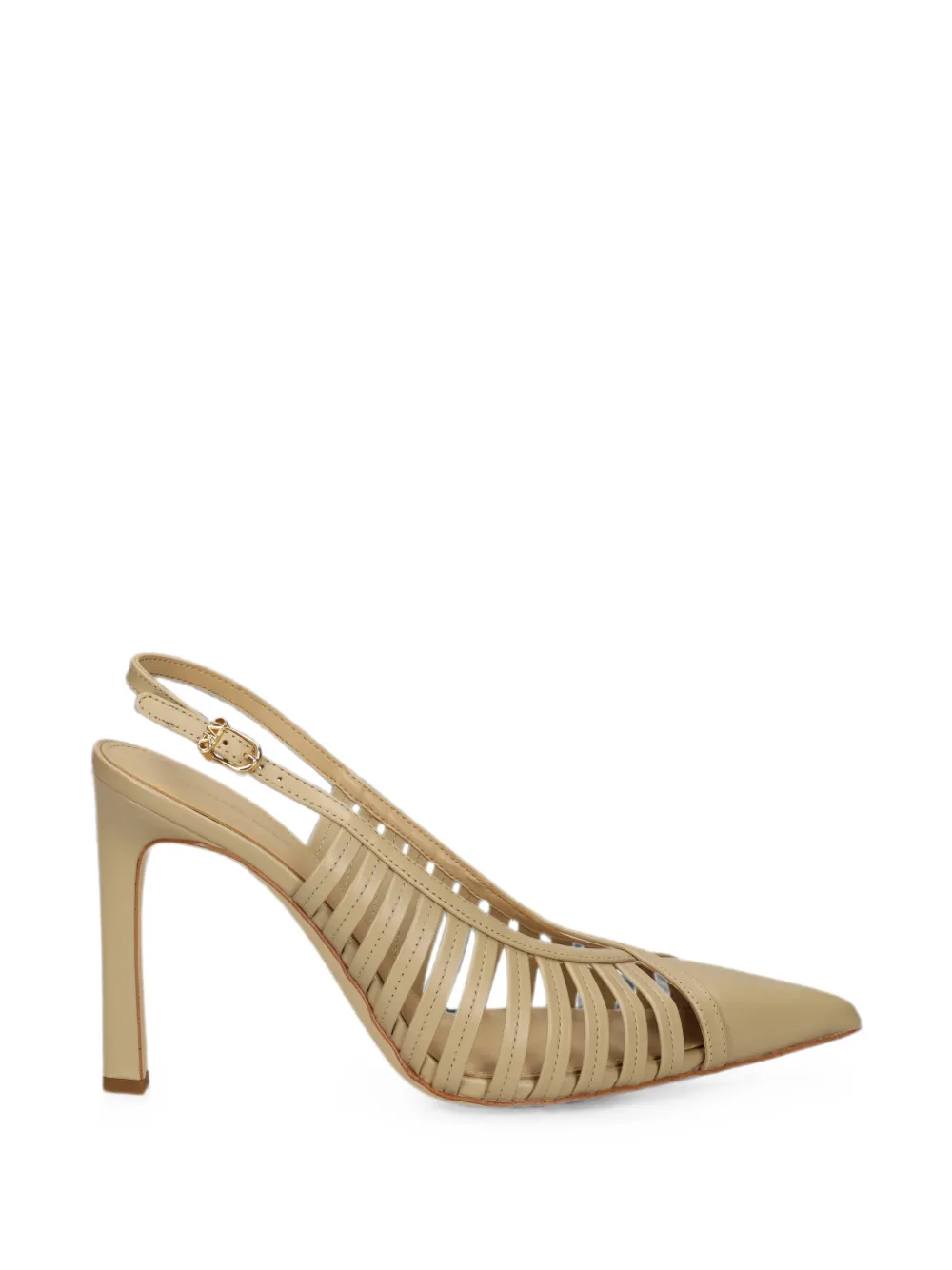 Michael Kors pointed-toe mules Beige