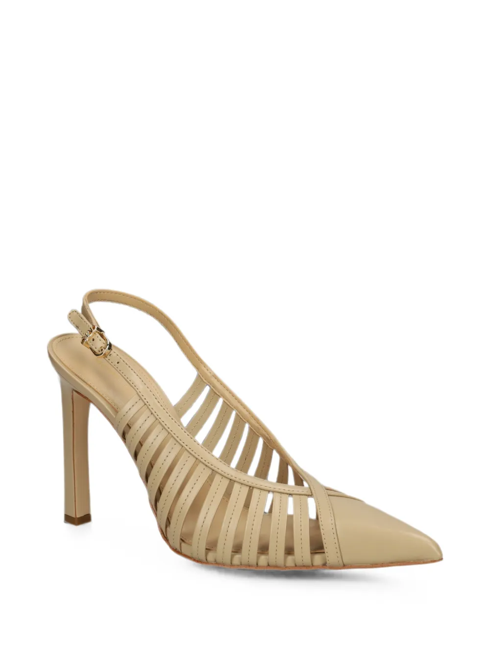 Michael Kors pointed-toe mules Beige