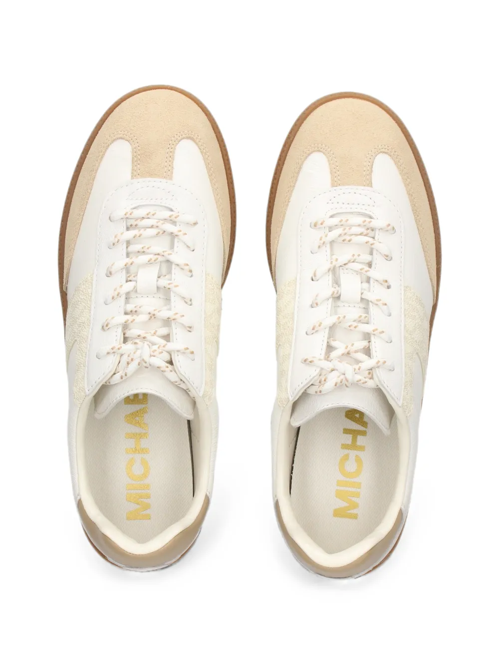 Michael Kors Jovie logo-print sneakers Wit