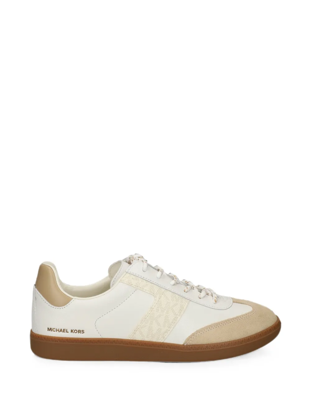 Michael Kors monogram-pattern buckle-fastening mules Bruin