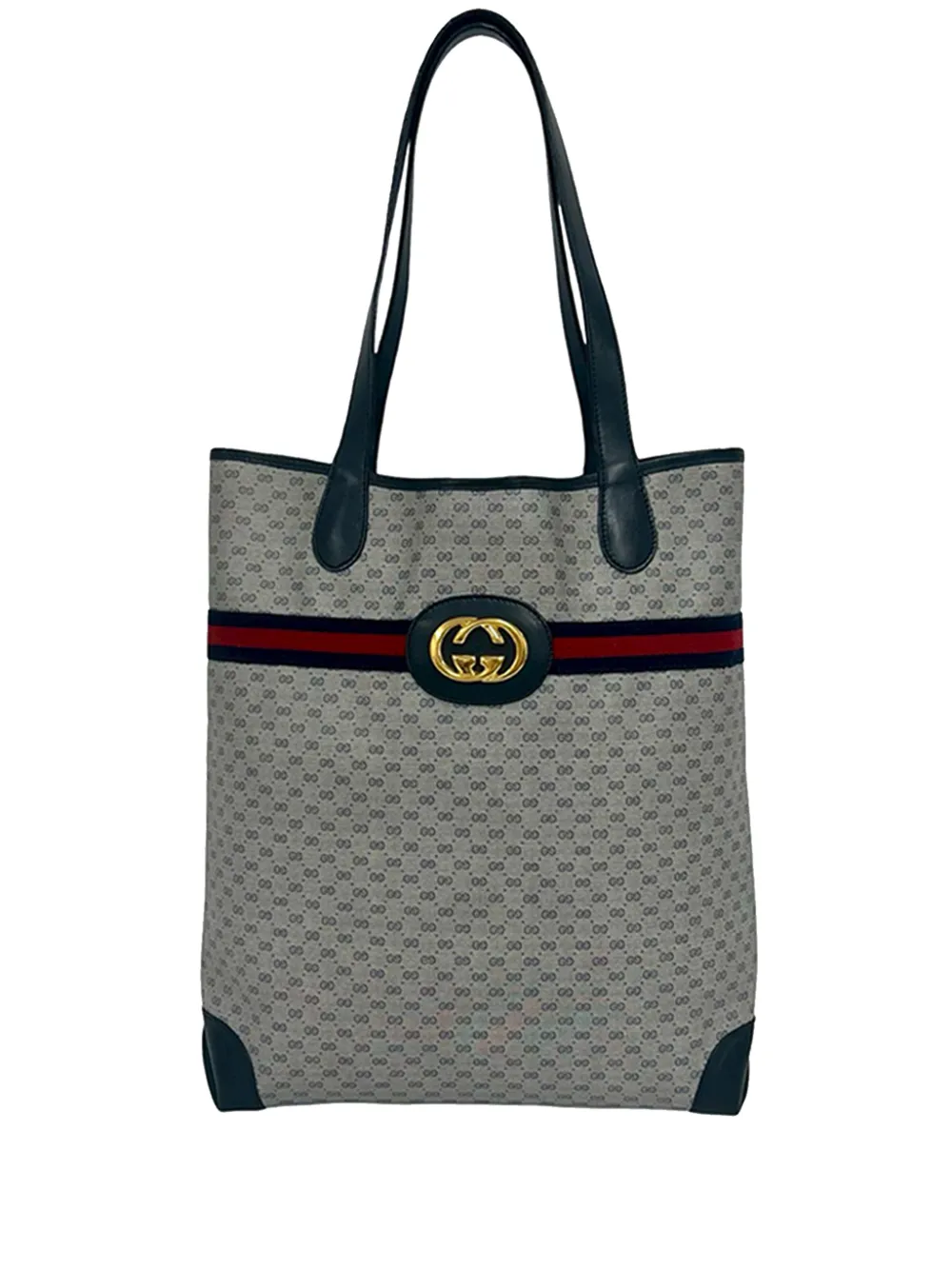 Gucci Pre-Owned 1970-1980 GG Plus Sherry Line tote bag - Toni neutri