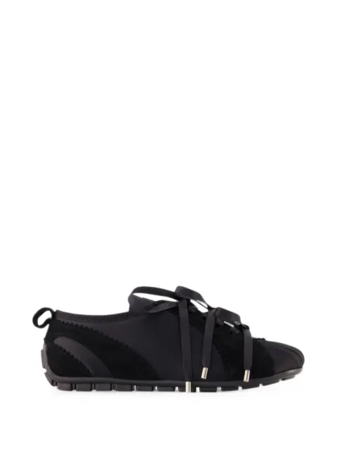 Simone Rocha Ballerina Grip satin sneakers
