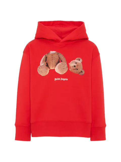 Palm Angels Kids Hoodie mit Logo-Print