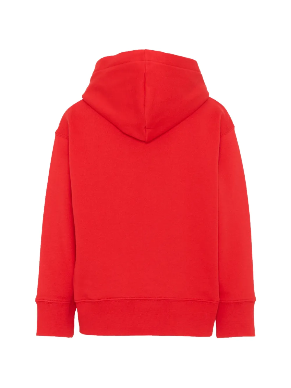 Palm Angels Kids Hoodie met beerprint Rood