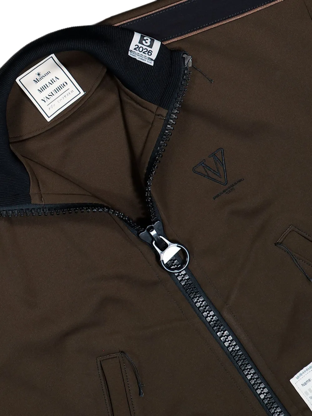 Maison MIHARA YASUHIRO Amateur Sewn trainingsjack Bruin