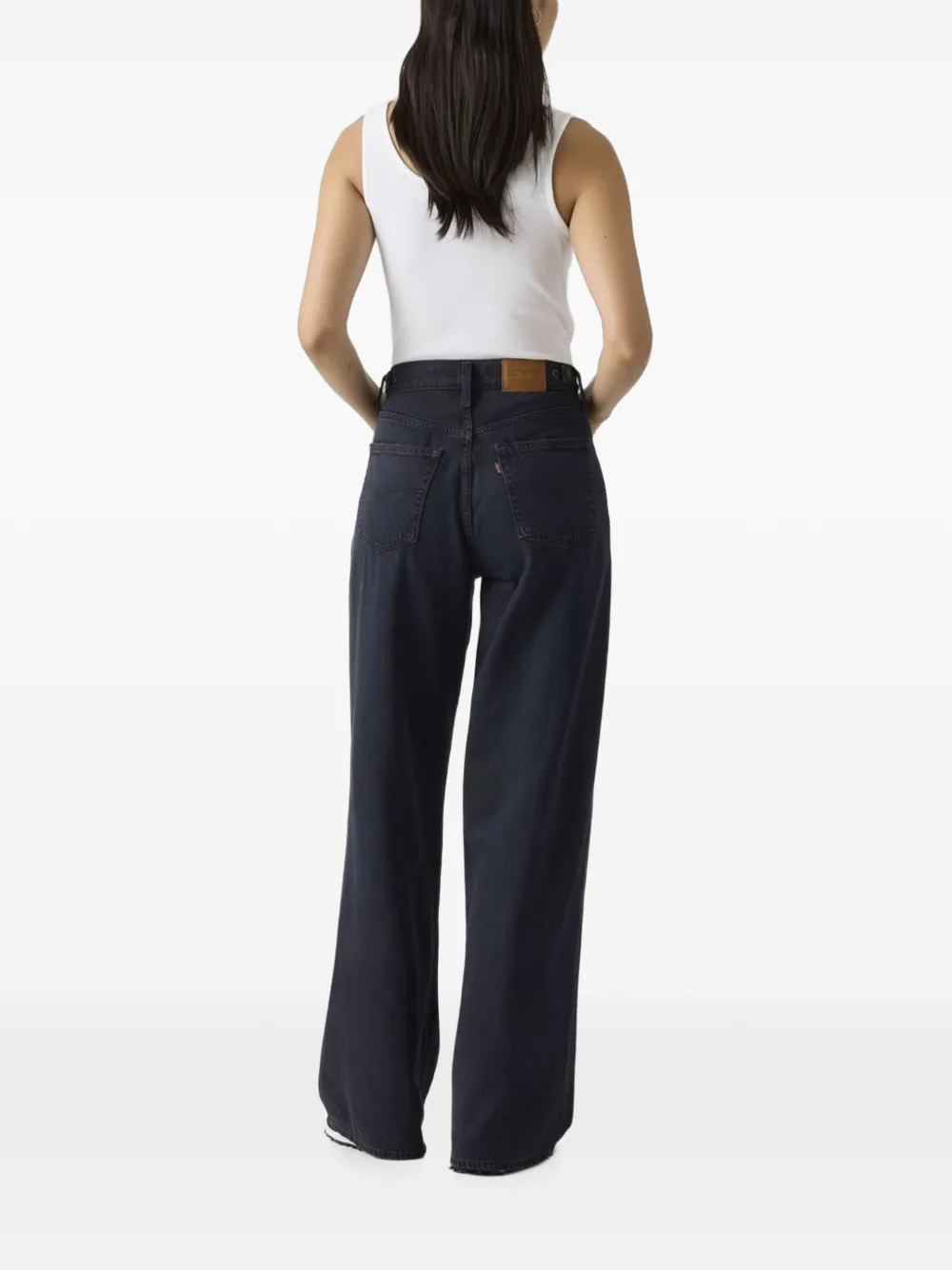 Levi's cinch wide-leg jeans Blauw