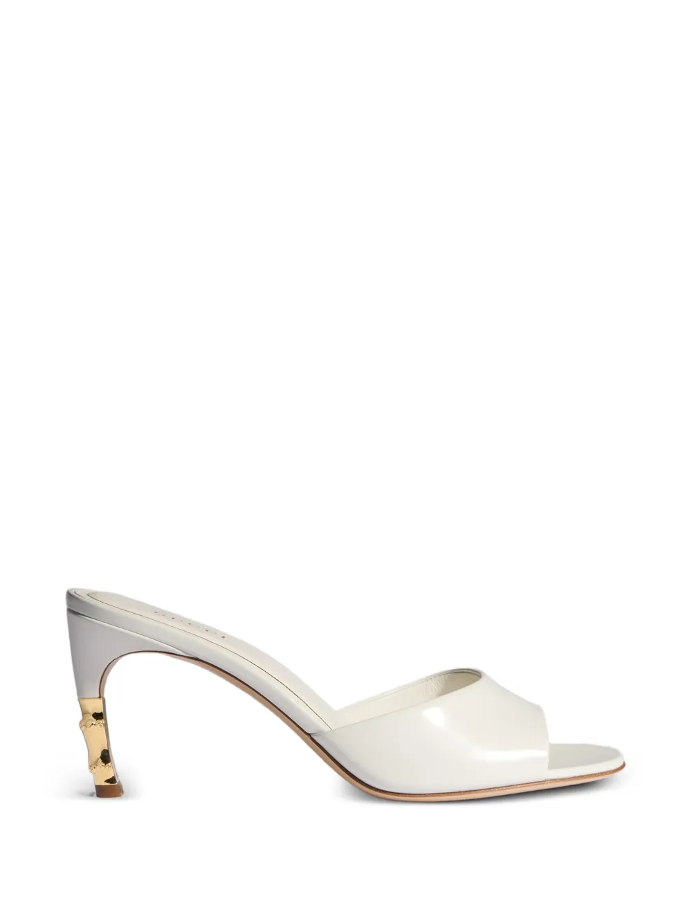 Gucci Sandalen mit Bambus-Effekt - Weiß