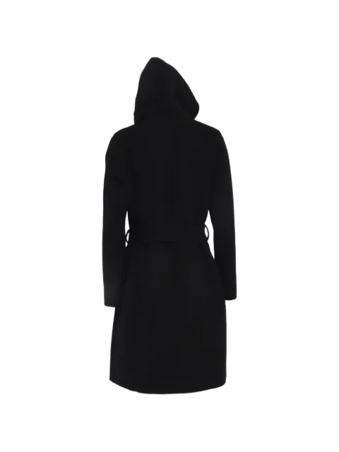 Theory belted hooded coat